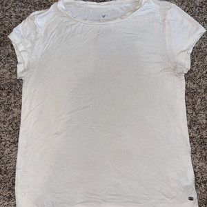 American eagle cropped tee